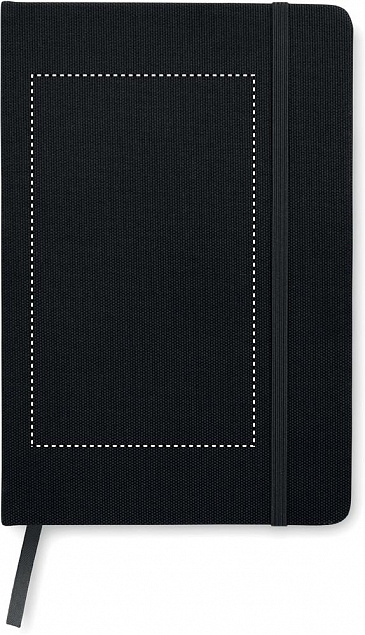 Блокнот A5 из RPET 600D с логотипом  заказать по выгодной цене в кибермаркете AvroraStore
