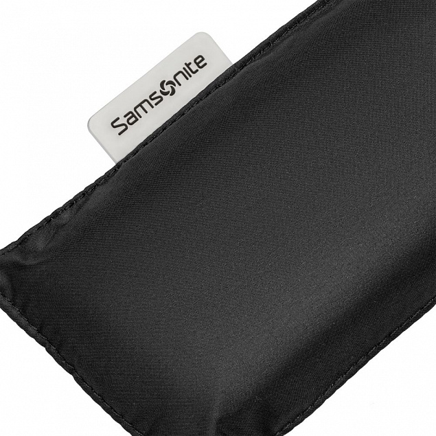 Зонт складной Rain Pro Mini Flat, черный с логотипом  заказать по выгодной цене в кибермаркете AvroraStore