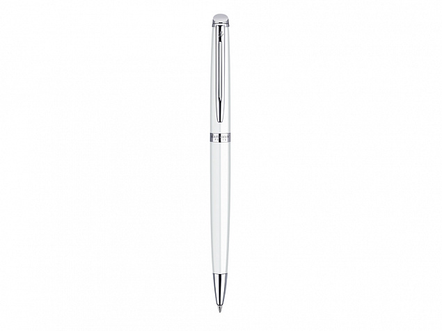 Ручка шариковая «Hemisphere 2010 White CТ» с логотипом  заказать по выгодной цене в кибермаркете AvroraStore