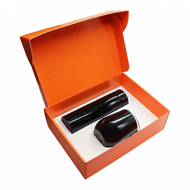 Набор Hot Box C W, черный с логотипом  заказать по выгодной цене в кибермаркете AvroraStore