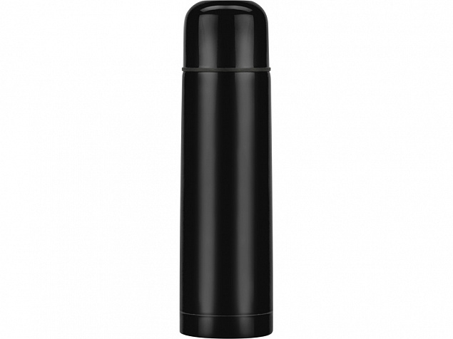 Термос Ямал 500мл, черный с логотипом  заказать по выгодной цене в кибермаркете AvroraStore