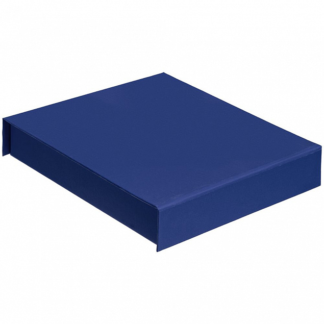 Коробка Bright, синяя с логотипом  заказать по выгодной цене в кибермаркете AvroraStore