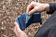 Кошелек с держателем для карт C-Secure RFID, голубой с логотипом  заказать по выгодной цене в кибермаркете AvroraStore