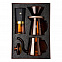 Кофейный набор Amber Coffee Maker Set, оранжевый с черным с логотипом  заказать по выгодной цене в кибермаркете AvroraStore
