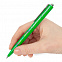 Ручка шариковая Senator Point ver. 2, зеленая с логотипом  заказать по выгодной цене в кибермаркете AvroraStore