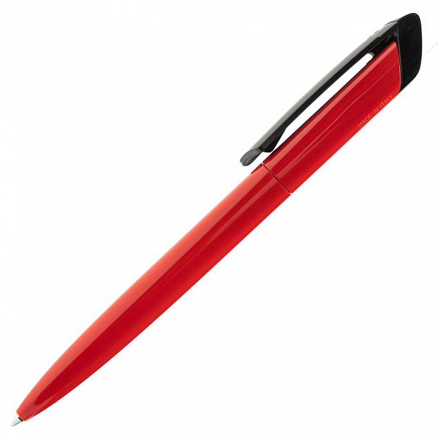 Ручка шариковая S Bella Extra, красная с логотипом  заказать по выгодной цене в кибермаркете AvroraStore
