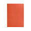 Ежедневник недатированный Tony, А5, оранжевый, кремовый блок в клетку с логотипом  заказать по выгодной цене в кибермаркете AvroraStore