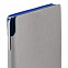Ежедневник Flexpen, недатированный, серебристо-синий с логотипом  заказать по выгодной цене в кибермаркете AvroraStore