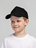 Бейсболка детская Standard Kids, черная с логотипом  заказать по выгодной цене в кибермаркете AvroraStore