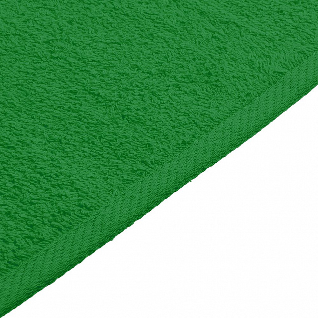 Полотенце Odelle, среднее, зеленое с логотипом  заказать по выгодной цене в кибермаркете AvroraStore