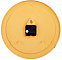 Часы настенные «Не лучшее время», желтые с логотипом  заказать по выгодной цене в кибермаркете AvroraStore