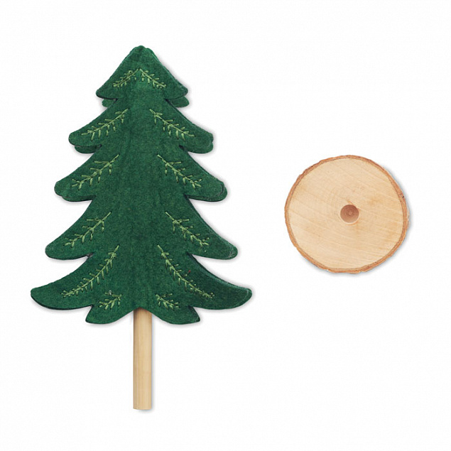 Украшение новогоднее елка с логотипом  заказать по выгодной цене в кибермаркете AvroraStore