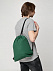 Рюкзак-мешок Melango, зеленый с логотипом  заказать по выгодной цене в кибермаркете AvroraStore