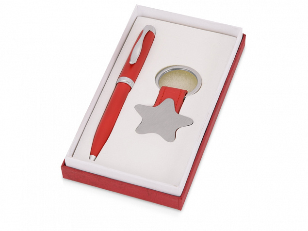 Подарочный набор «Звезда» с логотипом  заказать по выгодной цене в кибермаркете AvroraStore