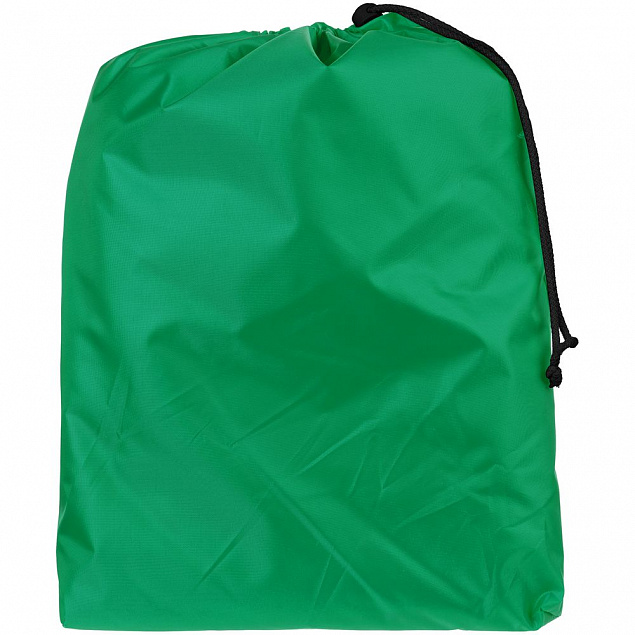 Плед с рукавами Lazybones, зеленый с логотипом  заказать по выгодной цене в кибермаркете AvroraStore