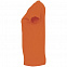 Футболка женская Imperial Women 190, оранжевая с логотипом  заказать по выгодной цене в кибермаркете AvroraStore