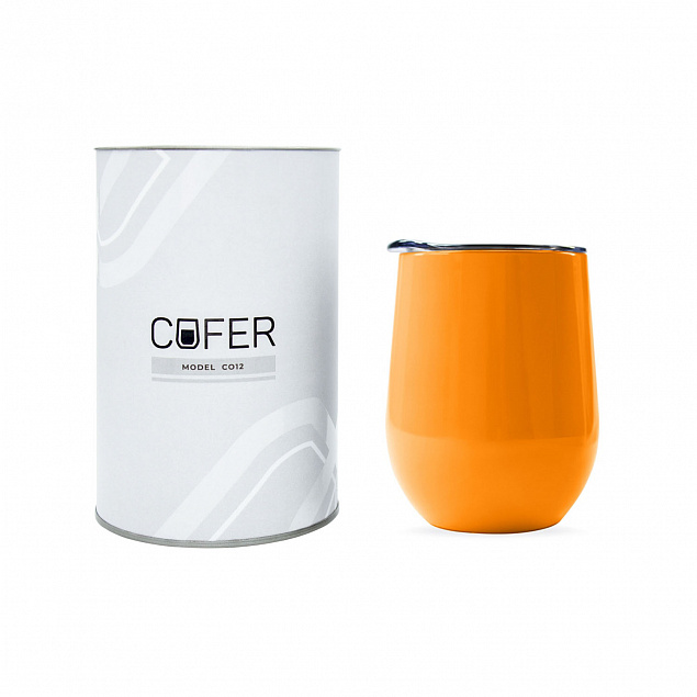 Набор Cofer Tube CO12 grey, оранжевый с логотипом  заказать по выгодной цене в кибермаркете AvroraStore