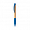 Эко ручка Punto, голубая с логотипом  заказать по выгодной цене в кибермаркете AvroraStore
