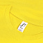 Футболка Imperial 190, лимонная с логотипом  заказать по выгодной цене в кибермаркете AvroraStore