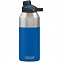 Термобутылка Chute 1200, синяя с логотипом  заказать по выгодной цене в кибермаркете AvroraStore