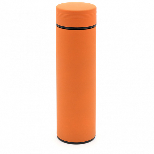 Термос BRONX - Оранжевый OO с логотипом  заказать по выгодной цене в кибермаркете AvroraStore