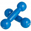 Гантель Samson 1 кг, голубая с логотипом  заказать по выгодной цене в кибермаркете AvroraStore