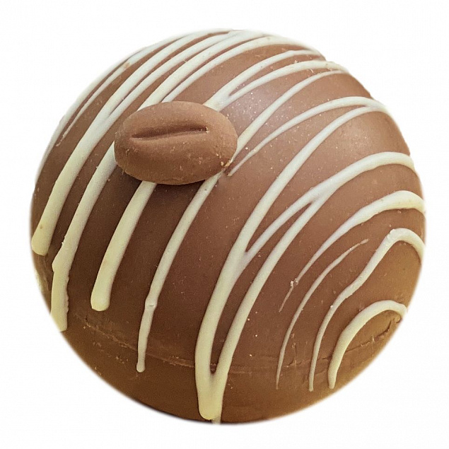 Шоколадная бомбочка «Моккачино» с логотипом  заказать по выгодной цене в кибермаркете AvroraStore