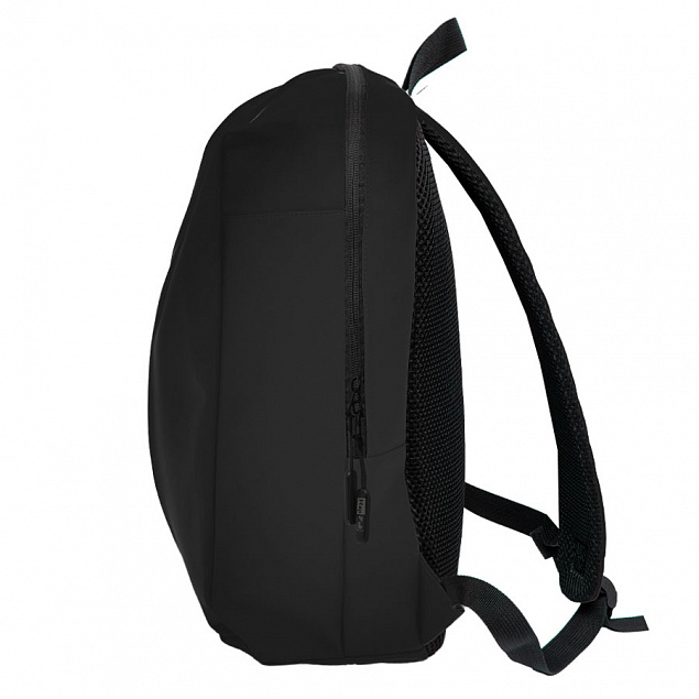 Рюкзак "Go", чёрный, 41 х 29 х15,5 см, 100%  полиуретан с логотипом  заказать по выгодной цене в кибермаркете AvroraStore