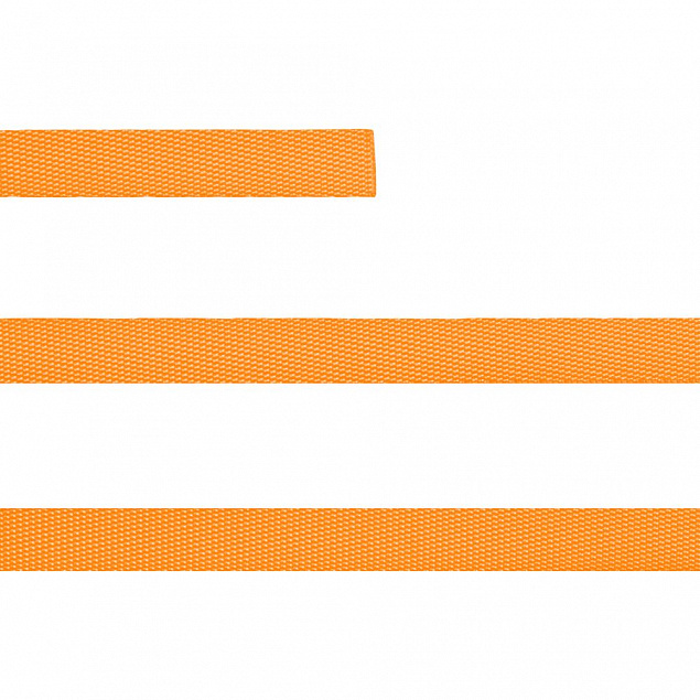 Стропа текстильная Fune 10 S, оранжевый неон, 50 см с логотипом  заказать по выгодной цене в кибермаркете AvroraStore