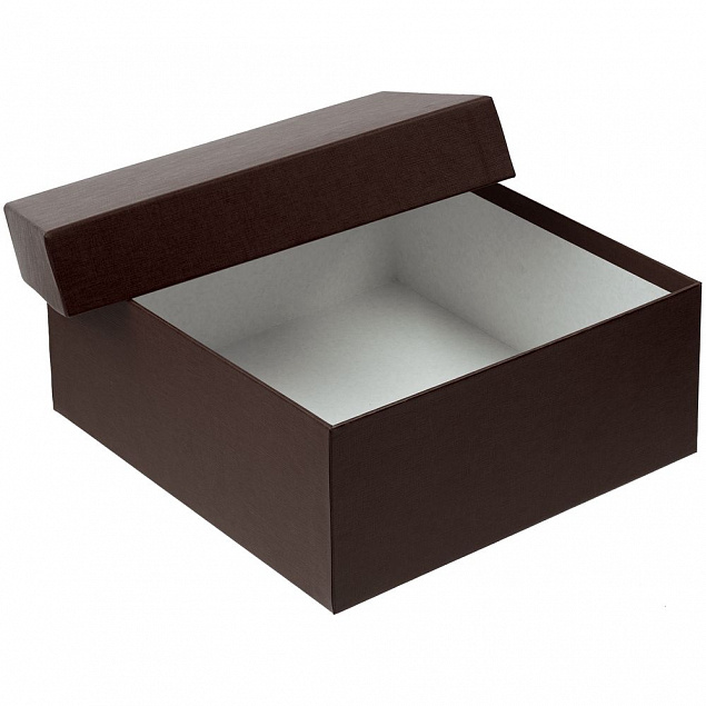Коробка Emmet, большая, коричневая с логотипом  заказать по выгодной цене в кибермаркете AvroraStore