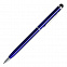 Шариковая ручка Touch Tip, синяя с логотипом  заказать по выгодной цене в кибермаркете AvroraStore