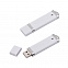 Флеш-карта USB 16GB "Абсолют", белая с логотипом  заказать по выгодной цене в кибермаркете AvroraStore