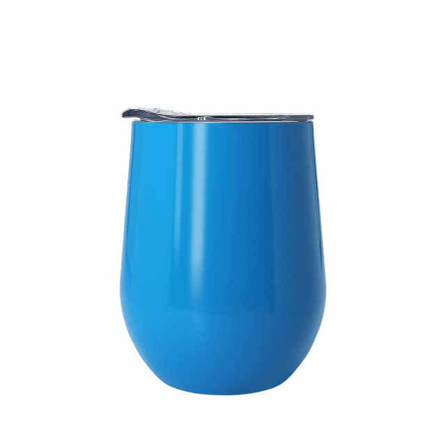 Кофер глянцевый CO12 (голубой) с логотипом  заказать по выгодной цене в кибермаркете AvroraStore