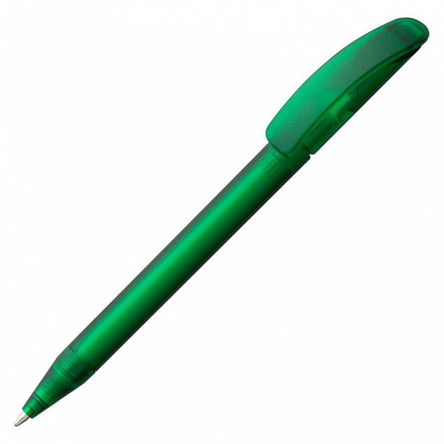 Ручка шариковая Prodir DS3 TFF, зеленая с логотипом  заказать по выгодной цене в кибермаркете AvroraStore