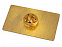 Значок металлический «Прямоугольник» с логотипом  заказать по выгодной цене в кибермаркете AvroraStore