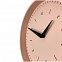Часы настенные Peddy, пыльно-розовые с логотипом  заказать по выгодной цене в кибермаркете AvroraStore