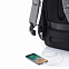 Антикражный рюкзак Bobby Hero Small, серый с логотипом  заказать по выгодной цене в кибермаркете AvroraStore