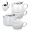 Чайный набор COLE, белый с логотипом  заказать по выгодной цене в кибермаркете AvroraStore
