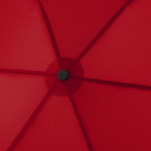 Зонт складной Zero 99, красный с логотипом  заказать по выгодной цене в кибермаркете AvroraStore