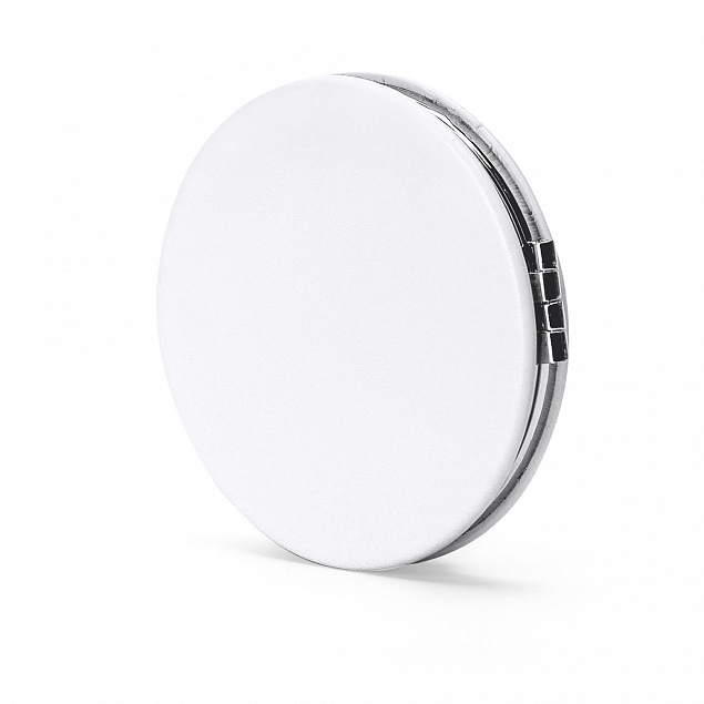Складное зеркало LINER, Белый с логотипом  заказать по выгодной цене в кибермаркете AvroraStore