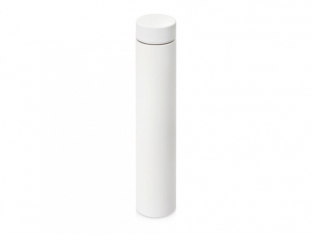 Термос Scout софт-тач, белый с логотипом  заказать по выгодной цене в кибермаркете AvroraStore