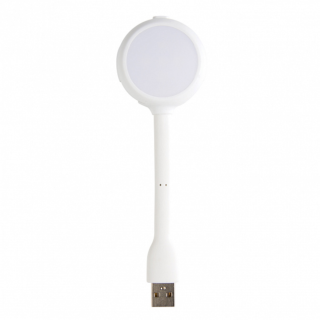 USB-хаб с лампой с логотипом  заказать по выгодной цене в кибермаркете AvroraStore