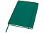 Классический деловой блокнот А4, зеленый с логотипом  заказать по выгодной цене в кибермаркете AvroraStore
