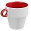 Кружка Inset, красная с логотипом  заказать по выгодной цене в кибермаркете AvroraStore