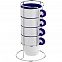 Кружка Inset, синяя с логотипом  заказать по выгодной цене в кибермаркете AvroraStore