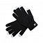 Перчатки RPET черные с логотипом  заказать по выгодной цене в кибермаркете AvroraStore