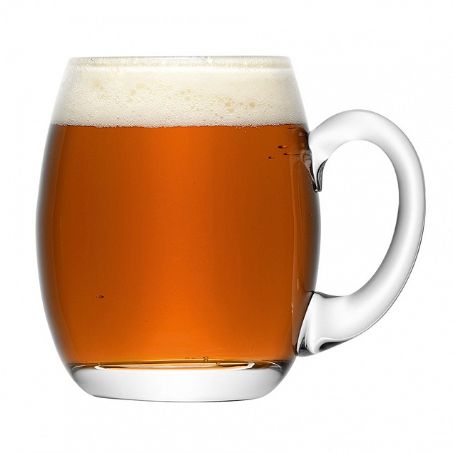 Кружка для пива Bar Curved с логотипом  заказать по выгодной цене в кибермаркете AvroraStore