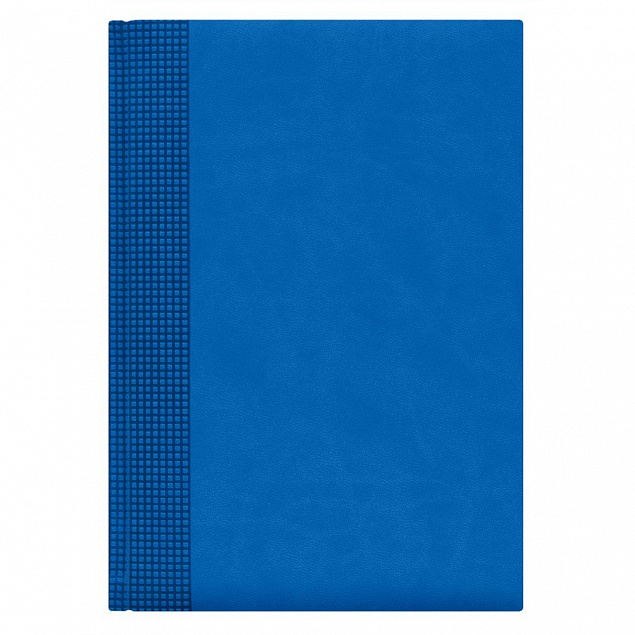 Недатированный ежедневник VELVET 45x205мм, без календаря, светло-синий с логотипом  заказать по выгодной цене в кибермаркете AvroraStore