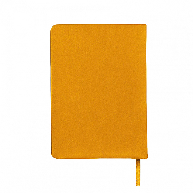 Ежедневник недатированный Duncan, А5,  оранжевый, белый блок с логотипом  заказать по выгодной цене в кибермаркете AvroraStore