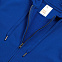 Толстовка с капюшоном на молнии унисекс King, ярко-синяя с логотипом  заказать по выгодной цене в кибермаркете AvroraStore